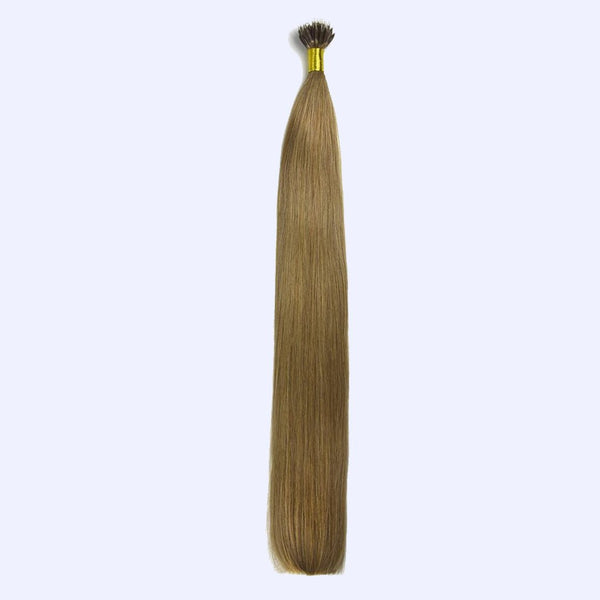 Ash Blonde (#18) Indreams Virgin Remy Nano Ring Hair Extensions - indreams hair - Keratin hair - 