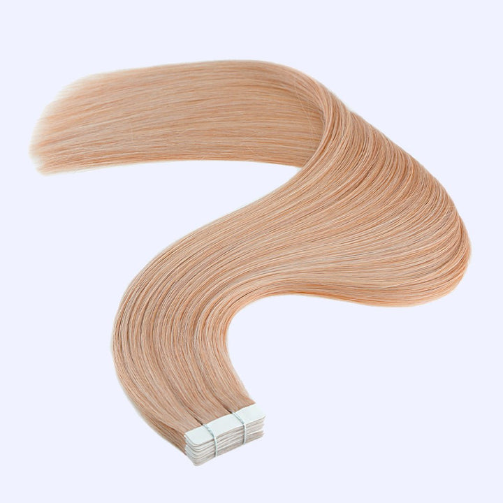 Ash Blonde (#18) Indreams Virgin Remy Tape In Hair Extensions - indreams hair - Tape In Hair - 