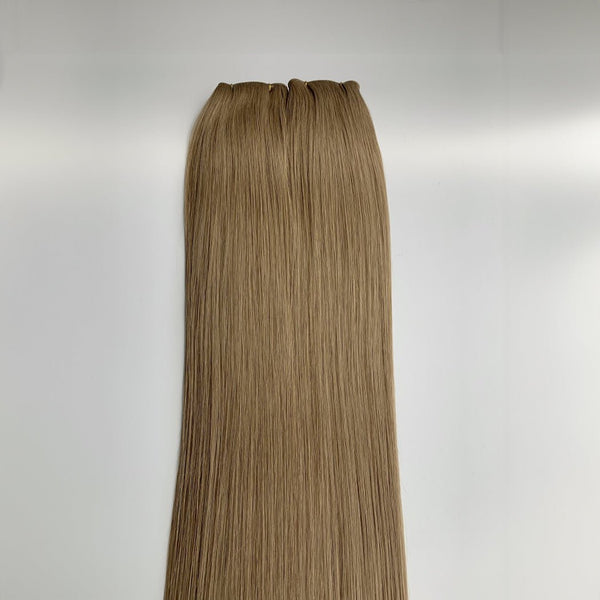 Ash Brown (#8) Indreams Virgin Remy Genius Weft Hair Extensions - indreams hair - Genius Weft - 