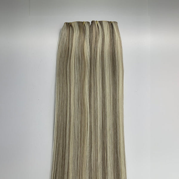 California Blonde(#P9/613) Indreams Virgin Remy Genius Weft Hair Extensions - indreams hair - Genius Weft - 