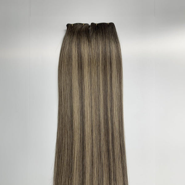 ESPRESSO (#RDB) Indreams Virgin Remy Genius Weft Hair Extensions - indreams hair - Genius Weft - 