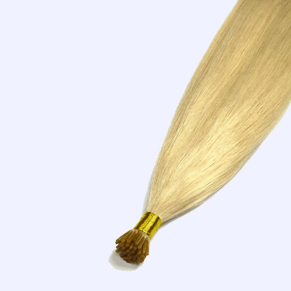 Honey Blonde (#22) Indreams Virgin Remy I Tip Hair Extensions - indreams hair - Keratin hair - 