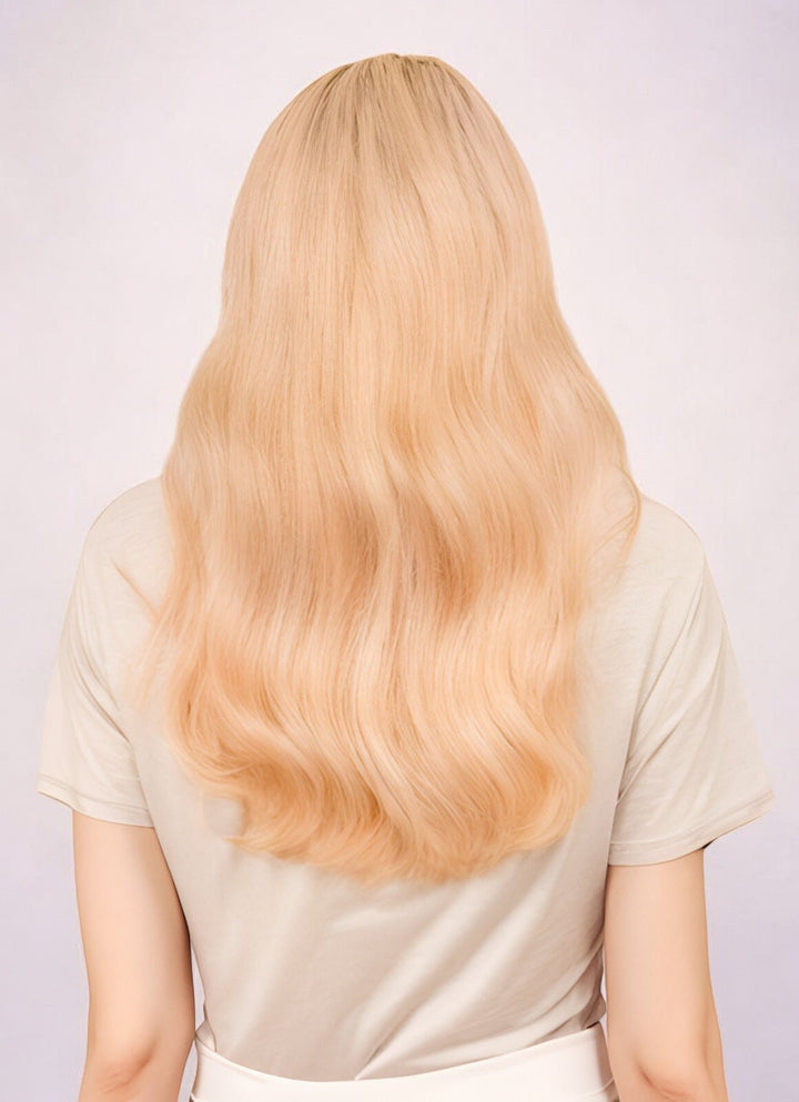 Light Blonde (#613) Indreams Virgin Remy I Tip Hair Extensions - indreams hair - Keratin hair - 