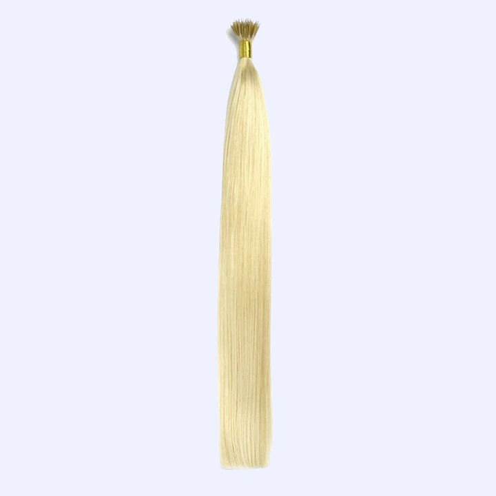 Light Blonde (#613) Indreams Virgin Remy Nano Ring Hair Extensions - indreams hair - Keratin hair - 