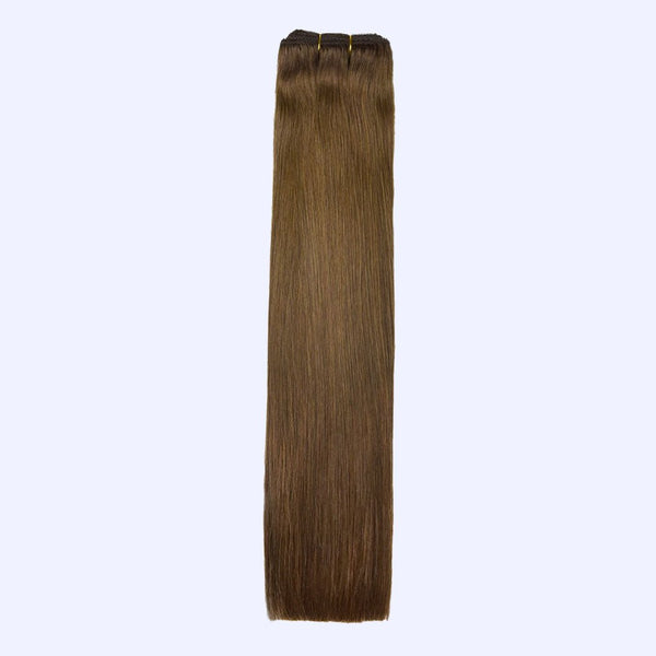 Medium Brown (#4) Indreams Virgin Remy Hair Weft Extensions - indreams hair - Hair weft - 