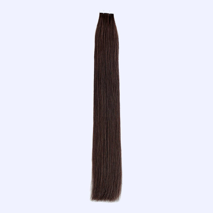 Medium Brown (#4) Indreams Virgin Remy Tape In Hair Extensions - indreams hair - Tape In Hair - 